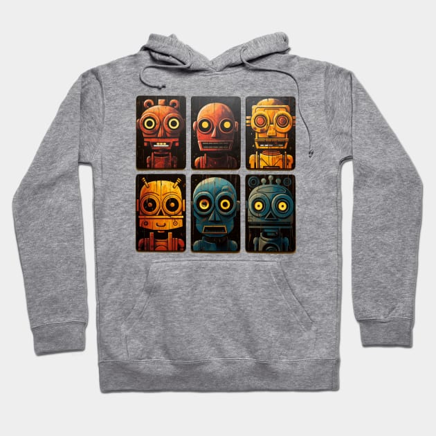 Charming Robots Hoodie by apsi